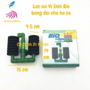Lọc sủi vi sinh Bio-Sponge PK002 bông đôi cho hồ cá cảnh