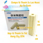 Thanh sứ lọc nước Ista Ceramic Bacteria House hộp 16 cây 16x4 cm