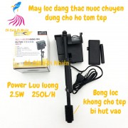 Máy lọc dạng thác nước QFY-S chuyên dụng cho hồ tép