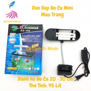 Đèn kẹp hồ cá mini màu trắng cho bể 20-30 cm RS-306