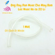 Ống dây dẫn nước 20 li cho máy bơm lọc nước 1 Mét bằng nhựa trắng