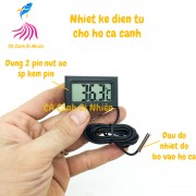 Nhiệt kế điện tử dùng đầu dò  - thiết bị đo nhiệt độ hồ cá cảnh