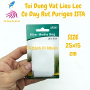 Túi đựng vật liệu lọc Purigen size 25x15 cm ISTA có dây rút