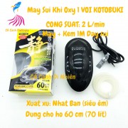Máy sủi Oxy Siêu Êm 1 vòi KOTOBUKI SA-2000S cho hồ cá 70 LÍT VÀNG