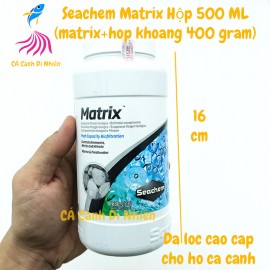Seachem Matrix HỘP 500 ML (400 gram) - Vật Liệu Lọc Xử Lý Nước Hồ Cá