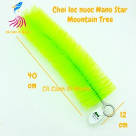 Chổi lọc nước 40 cm Nano Star Mountain Tree - Vật liệu lọc hồ cá