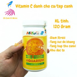 Vitamin C Aquarium Mr Bio Fish 120 gram - Chuyên dụng cho cá tép cảnh