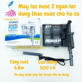 Máy lọc 2 ngăn dạng thác nước SOBO WP-638H cho hồ cá cảnh