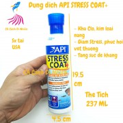 Dung dịch API STRESS COAT+ 237 ML giảm Stress khử độc nước cho hồ cá