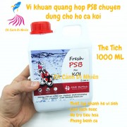 Vi khuẩn quang hợp Fresh PSB for KOI 1000 ML cho hồ cá SAKI BioTech