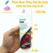 Phân nước bổ sung chất sắt cho cây lá đỏ Seachem Flourish Iron 250 ML