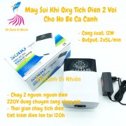 Máy sủi khí oxy Tích ĐIện 2 vòi SOBO SB-468 cho hồ cá cảnh