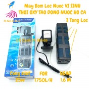 Máy bơm lọc nước VI SINH 3 tầng hồ cá 25W VIPSUN VS-3004