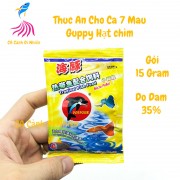 Thức ăn cho cá 7 màu Guppy - Cám Cá Heo PORPOISE 15 gram