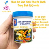 Thức ăn dán kính cho cá cảnh thủy sinh PORPOISE 50 gram 100 viên