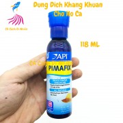 Dung dịch kháng khuẩn API Pimafix 118 ML cho hồ cá cảnh