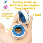 Cuộn băng keo non vặn ren vòi nước. băng tan lụa quấn ống bằng cao su non