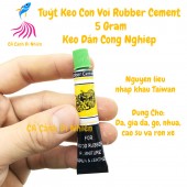 Keo con voi Rubber Cement Keo con chó dán giày dép tuýt 5 gram