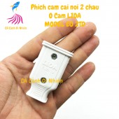 Phích cắm cái nối 2 chấu, ổ cắm nối LIOA EU 2TD