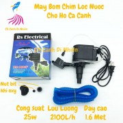 Máy bơm chìm 25W lọc nước cho hồ cá cảnh RS-1680F