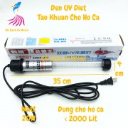 Đèn UV diệt tảo diệt khuẩn 20W cho hồ cá dưới 2000 Lít Sterilization King