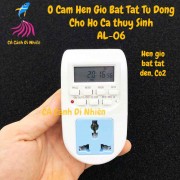 Ổ cắm hẹn giờ điện tử bật, tắt tự động AL-06 cho hồ cá thủy sinh