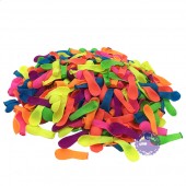 Bong bóng ném nước tròn trơn đủ màu 10 cm - 500 Cái/1 Bịch