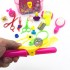 Hộp đồ chơi bộ sưu tập làm tóc 17 món phụ kiện bằng nhựa