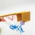 Bộ đồ chơi ném bóng rổ treo tường túi lưới bằng nhựa