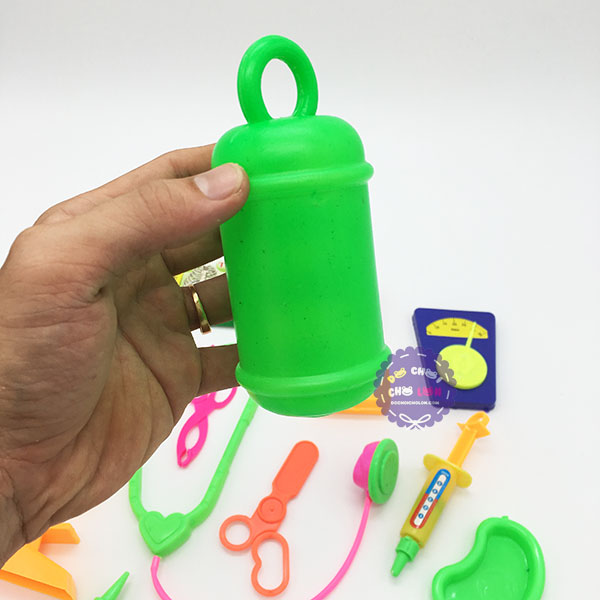 Bộ đồ chơi túi bác sĩ Đồng Sanh 18 món dụng cụ y tế bằng nhựa