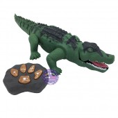 Hộp đồ chơi cá sấu điều khiển từ xa dùng pin có đèn nhạc