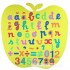 Đồ chơi bảng chữ số tập đánh vần và ráp chữ cái hình trái táo