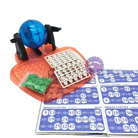 Hộp đồ chơi lồng quay lô tô trong suốt 90 số Bingo