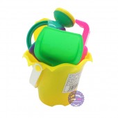 Đồ chơi xô xúc cát đi biển nhỏ hình bông hoa túi lưới