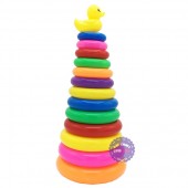 Bộ đồ chơi ném vòng vịt đại bằng nhựa túi lưới