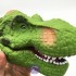 Hộp đồ chơi rối bàn tay khủng long bạo chúa Tyrannousaurus bằng nhựa mềm