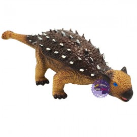 Đồ chơi khủng long đuôi búa Ankylosaurus bằng nhựa mềm dùng pin