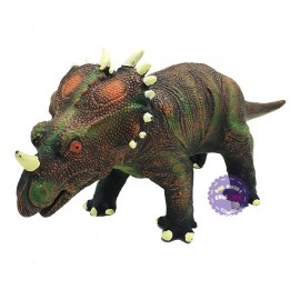 Đồ chơi khủng long sừng Styracosaurus bằng nhựa mềm dùng pin