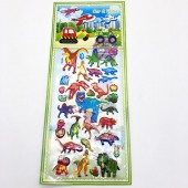 Hình dán sticker nổi 3D hình khủng long tuyệt chủng