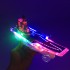 Hộp đồ chơi tàu sân bay chạy pin bằng nhựa có đèn nhạc