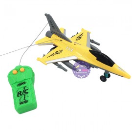 Hộp đồ chơi máy bay chiến đấu điều khiển từ xa 2 kênh chạy pin có đèn