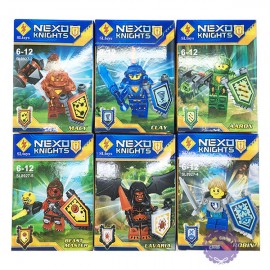 Bộ 6 hộp đồ chơi lắp ráp Nexo Knights bằng nhựa SL8927A