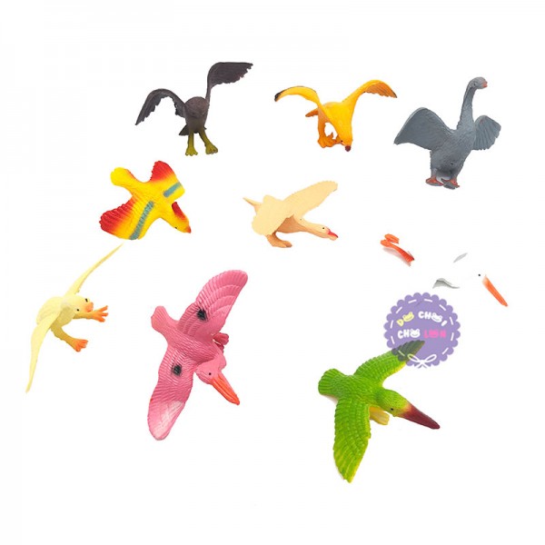 Bộ đồ chơi các loài chim nhỏ bằng nhựa Thành Lộc