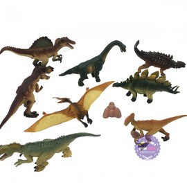 Hộp đồ chơi mô hình các loài khủng long 8 con bằng nhựa