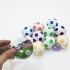 Đồ chơi banh sơn nhiều màu 10 trái túi lưới bằng nhựa size 7cm