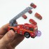Hộp đồ chơi các loại xe cứu hỏa bằng sắt 6 chiếc Die-Cast