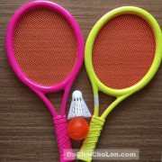 Đồ chơi vợt tennis, cầu lông túi lưới