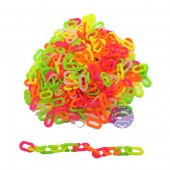 Bộ đồ chơi ghép móc xích (500 gram - khoảng 1100 móc)