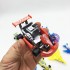 Vỉ đồ chơi 12 xe đua máy bay bằng nhựa chạy trớn XY10