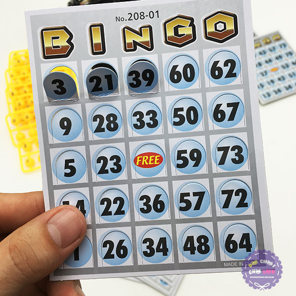 Hộp đồ chơi lồng quay lô tô 75 số Bingo Machine loại nhỏ